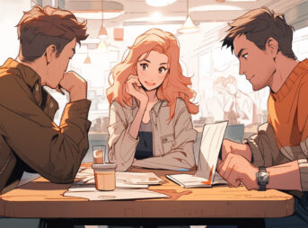 若者の流行語を学ぶ狩野英孝ちゃんの動画を見て、さらに若者言葉を茶化すうさぎたち【リライト】 5 若者たちと大人の会話