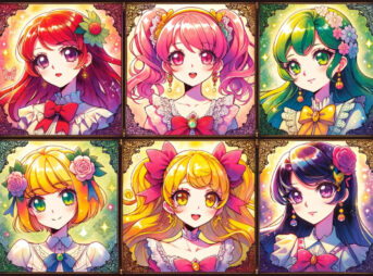 どこまでプリキュアのこと知ってるの?その街まで把握している原西の知識と記憶力が試される 24 ニチアサの美少女戦士っぽいイラスト