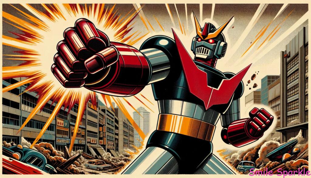 A globally famous super robot, Mazinger Z, is recreated in a rough live-action form. 4 image 1 55