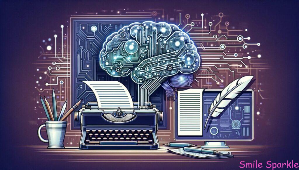 サトマイの視点: 宝くじと人生の幸福を統計学で読み解く 8 AIによるライティングするイメージ