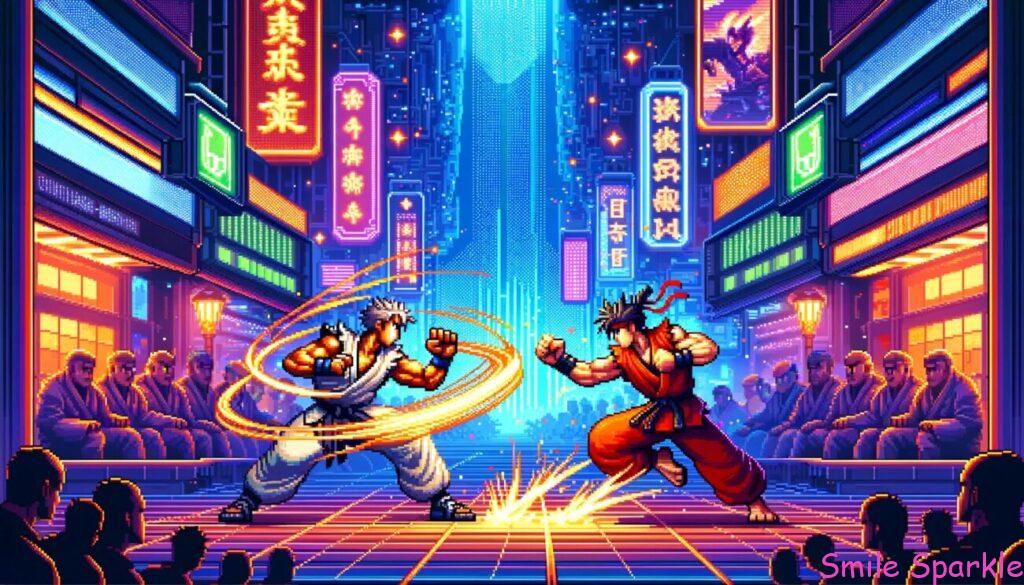 サンシャイン池崎、ドット絵時代のKOFを懐かしむ 9 格闘ゲームのピクセルアート